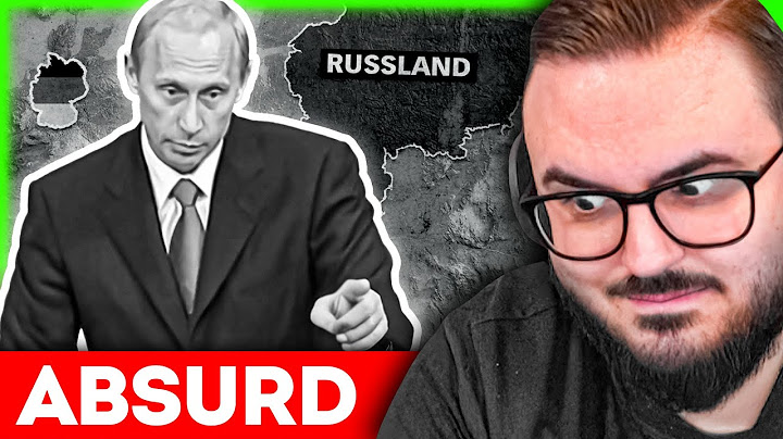 Putin ist im Krieg mit Deutschland...