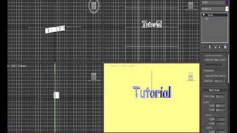 How To Make a Video Intro (3Ds Max)