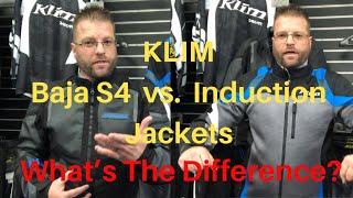 Klim Baja S4 vs. Klim Induction Jacket Review - 10 Major Differences - Both 100% Vented Mesh