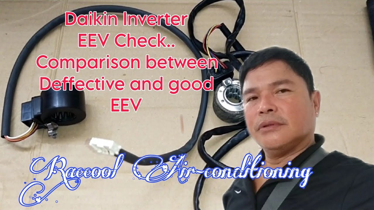Daikin EEV Check|Raccool Air-conditioning TutorialTv - YouTube