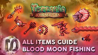 In this terraria 1.4 journey's end guide/ tutorial, i will be covering
all the blood moon fishing items/ weapons/ accessories/ mounts etc,
obtainable vers...