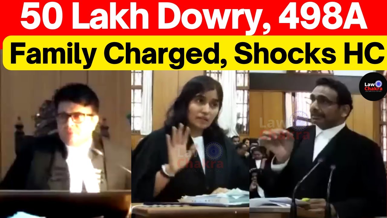 Best 498A Argument on Divorce, Wife Exposed, FIR Quashed ? #lawchakra  #legal