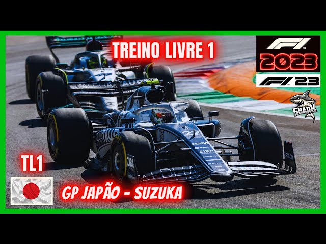 F1 23 TREINO LIVRE 2 GP JAPÃO SUZUKA LENOVO - AO VIVO BAND