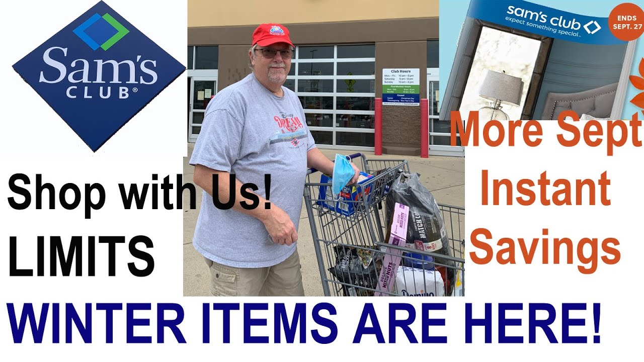 Sams Club More September 2020 Instant Savings Specials 9/2 to 9/27