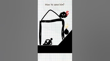 Draw 2 Save : How to save him? ( Part 97 ) #shorts