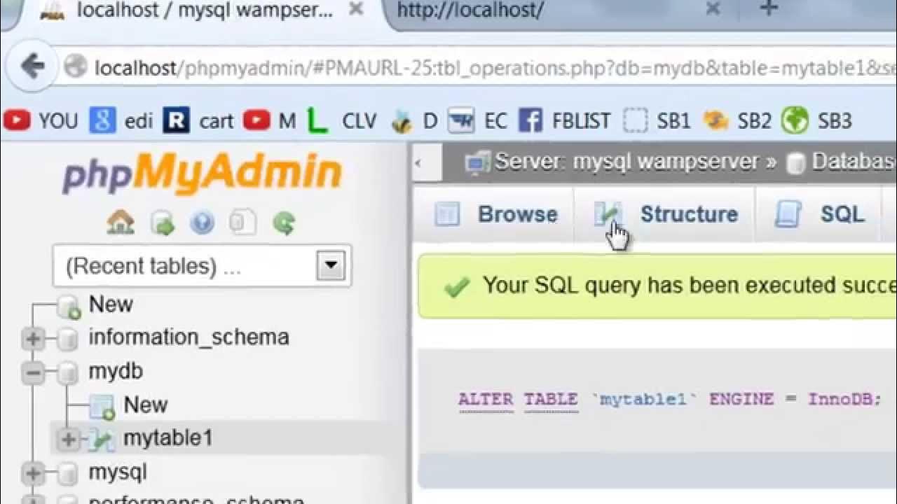 create mysql database, tables and insert data using php functions - YouTube