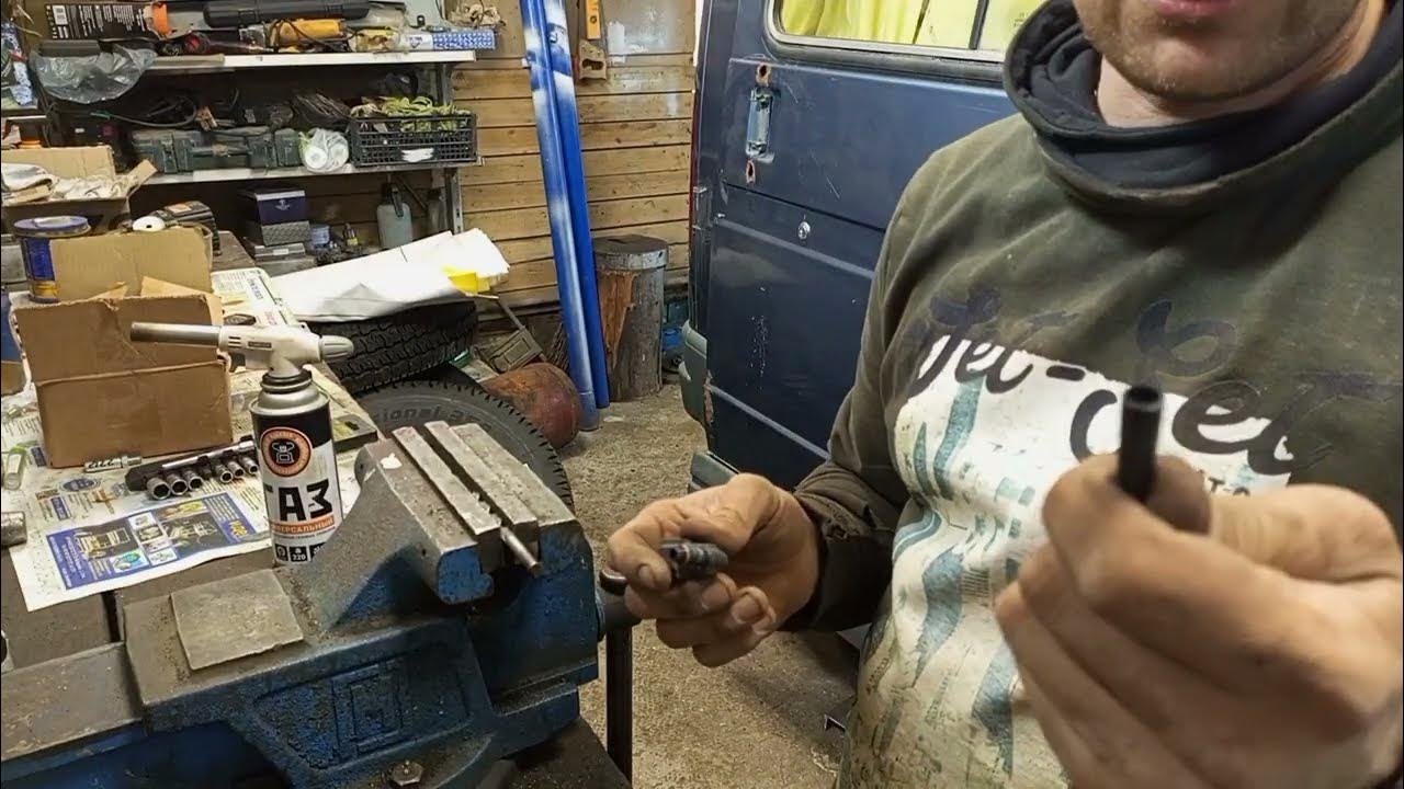 замена тормозных трубок газель