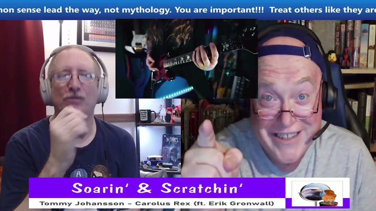 Soarin' & Scratchin' - Evil Chicken Reacts to Carolus Rex (Cover) by Tommy Johansson - Awesome