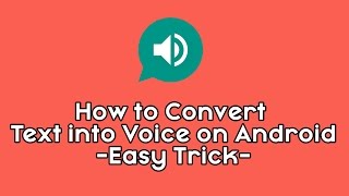 How to convert Text into Voice on Android - Easy Trick screenshot 3