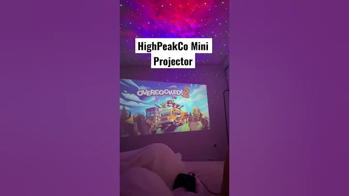 HighPeakCo Mini Projector Review 2!