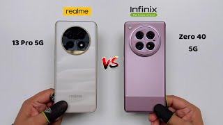 Realme 13 Pro 5G vs Infinix Zero 40 5G Speed Test