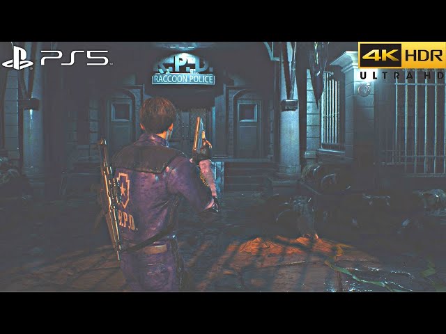 Resident Evil 2 Remake (PS5) 4K 60FPS HDR Gameplay - (Full game