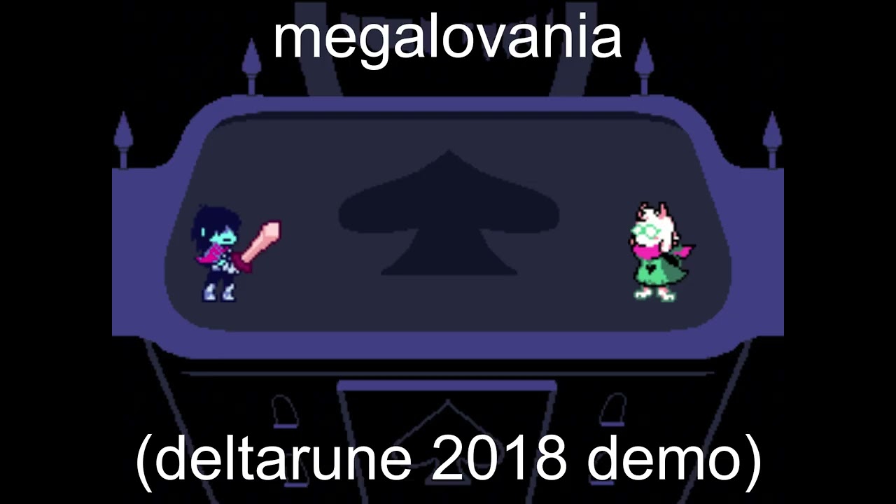 мегалования (демо-версия deltarune 2018)