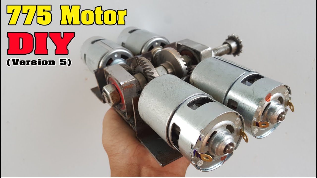 How To Make a Version 5 - 775 Motor - YouTube