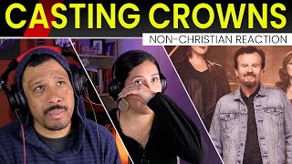 Video thumbnail of "SCARS IN HEAVEN BY CASTING CROWNS - LEONARDO AND ERIKA REACTION"