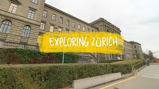 Keliling kota Zurich, ternyata kampus ETH Zurich gede banget!