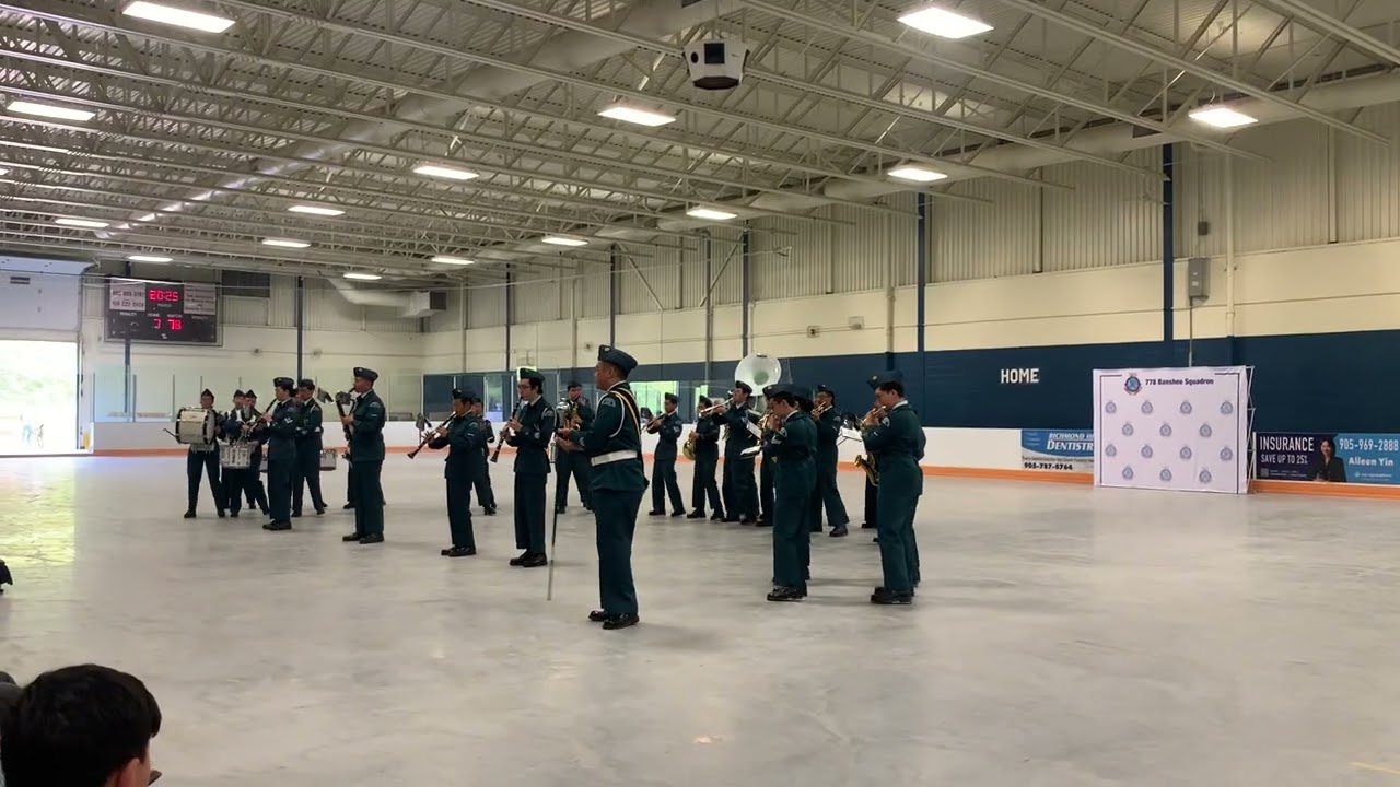 778 Banshee 56th ACR band display