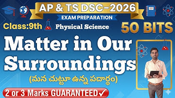 9th Class Physical Science Important Bits | New Syllabus