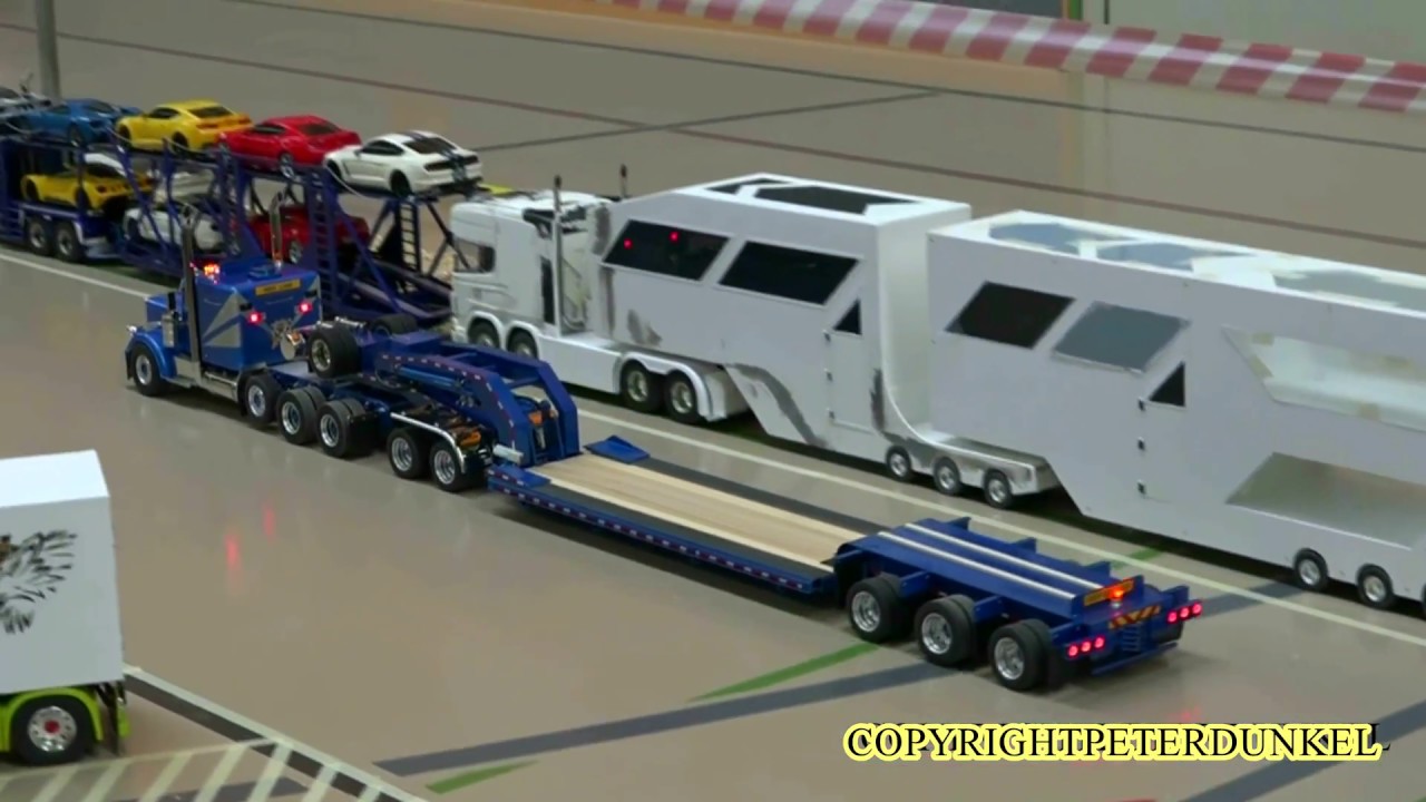RC AWESOME HEAVY TRANSPORTER LOWBOY 