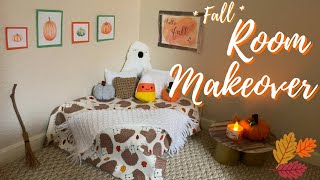 Fall Room Makeover for a Stuffed Animal