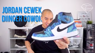THE SNKRS - AGAK BEDA, JORDAN 1 CEWEK INCERAN PARA COWOK