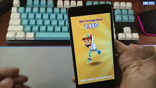 GAMING TEST REDMI 4A IN 2023 | SUBWAY SURFER RACING FEVER MOTO SAMURAI ACES CLASSIC screenshot 5