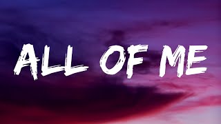 John Legend - All of Me (Lyrics)