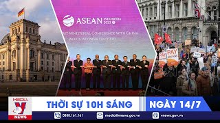 Thời sự 10h sáng 14\/7.Đức thông qua Chiến lược về Trung Quốc;ASEAN-Trung Quốc đẩy nhanh đàm phán COC