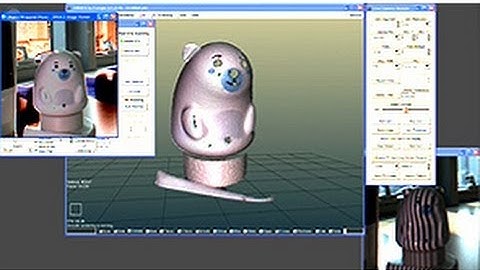 Real-Time Structured Light 3D Scanning with Capturing of Color and Texture