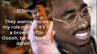 2Pac - Hennessey (Lyrics On Screen)