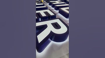 Enhance your outdoor advertising with our durable LED channel letter signs.