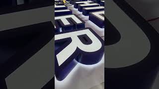 Enhance your outdoor advertising with our durable LED channel letter signs.