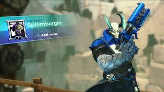 Paladins NEW MAP! ANDROXUS OB60 gameplay in FOREMAN'S RISE with new ability! No Commentary (PS4)