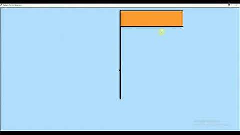 How to draw Indian national flag by python programming