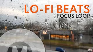 Looped Lo-fi melody for concentration | Piano and beats🔁FOCUS LOOP