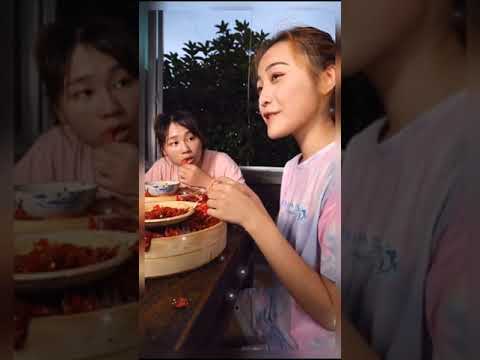 تحدي الأكل الكوري تحدي أكل الفلفل الحار ألاكل الكوري