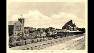 Rare footage of the Dauphin Rail Station in 1925