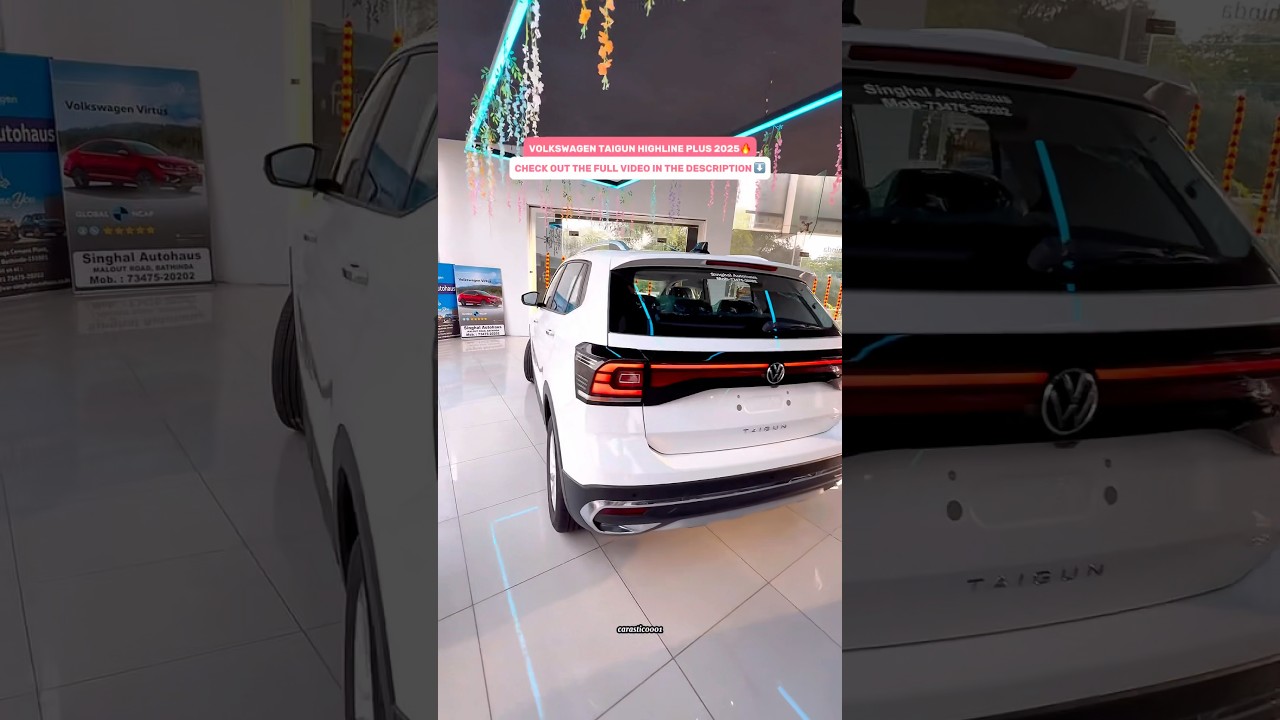 Volkswagen Taigun Highline Plus MT 2025🔥