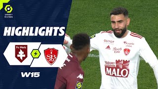 FC METZ - STADE BRESTOIS 29 (0 - 1) - Highlights - (FCM - SB29) / 2023-2024