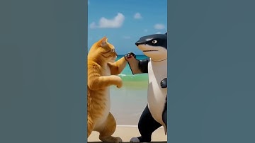 Cat vs Shark 🐱🦈 | The Most Unexpected Battle!