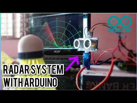 How to make a radar system with arduino || processing software involved || easy work with Arduino.