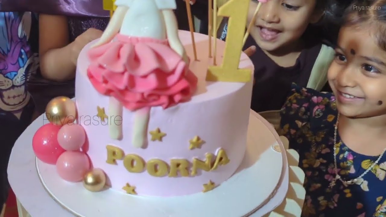 ನನ್ನ ಸೊಸೆ Poorna's1st Birthday # birthday celebration #@home#family function 