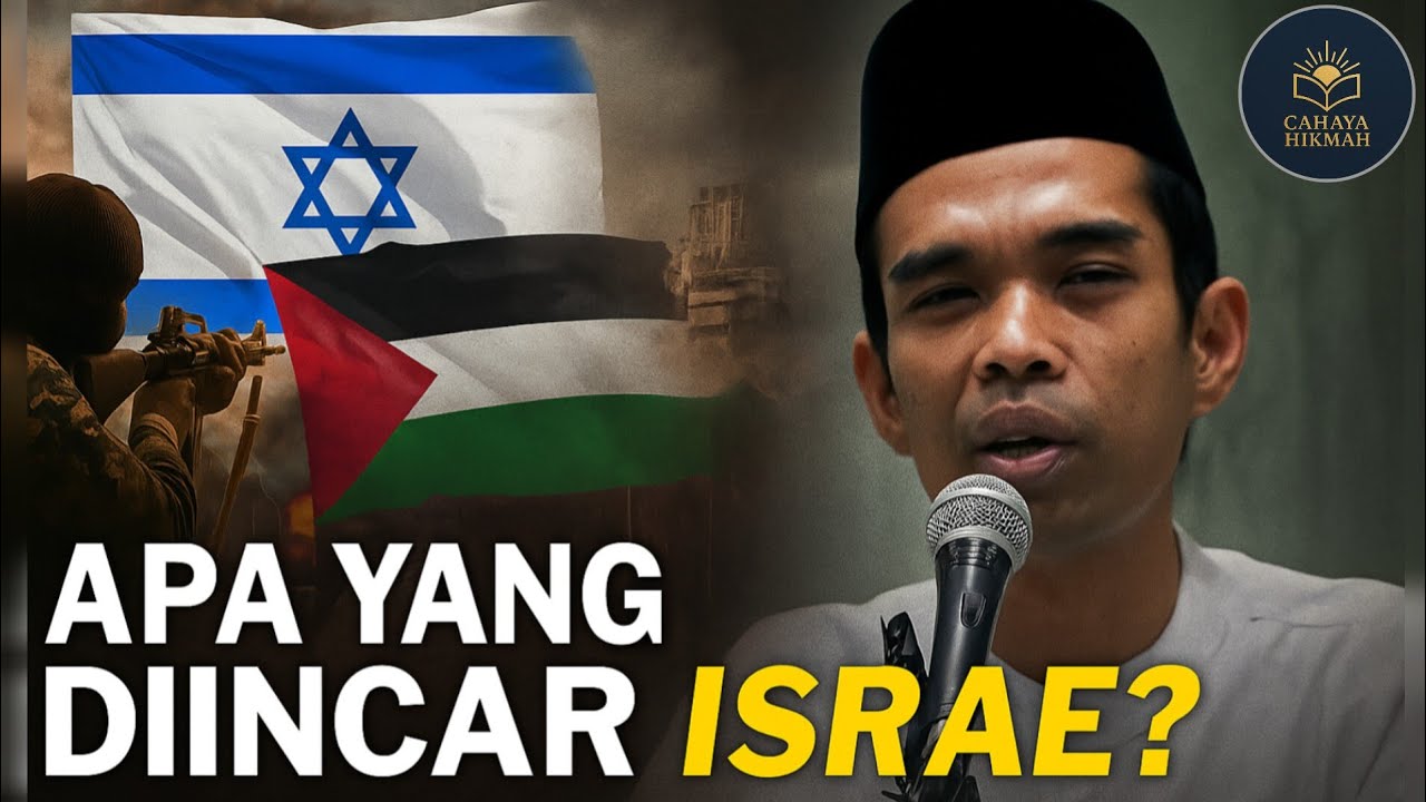 Apa yang Diincar Israel di Palestina? UAS Jelaskan dengan Tajam