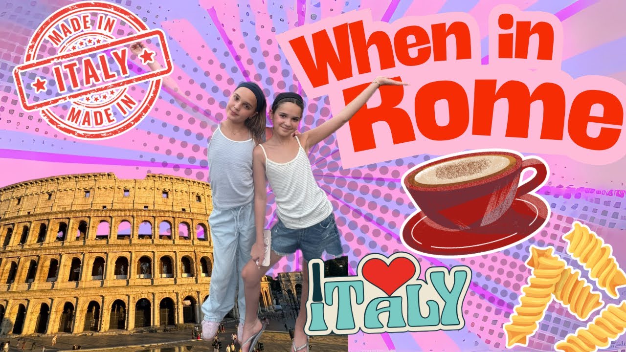 Mom & Twins Take on Italy! 🇮🇹 Mila and Emma’s First Trip Abroad