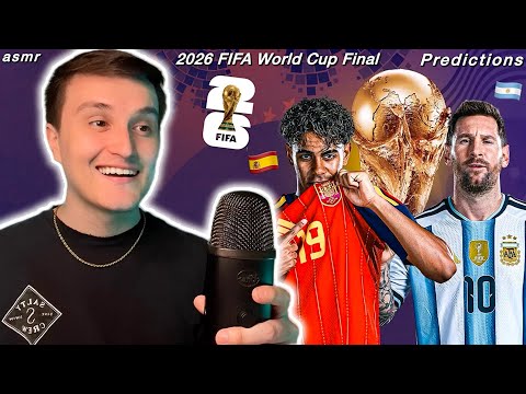 ASMR | 2026 FIFAワールドカップ決勝予想 ⚽️ (スペイン vs アルゼンチン)