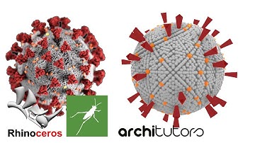 making a coronavirus model | grasshopper tutorial | architutors