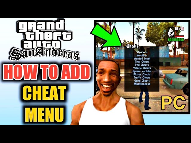 GTA Sa Cheat Menu 1.6, GTA San Andreas Cheat Codes