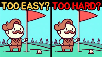 Spot The Difference : TOO EASY? TOO HARD? HARDER THAN YOU THINK! [ Find The Difference ]