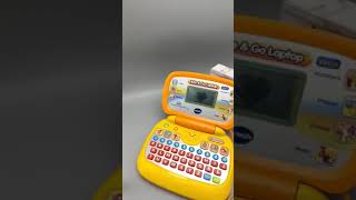 Vtech Tote and Go Laptop with Web Connect, Orange Product description Play  just like the grown-ups and connect online with the Tote & Go Laptop from  VTech . Your child can play