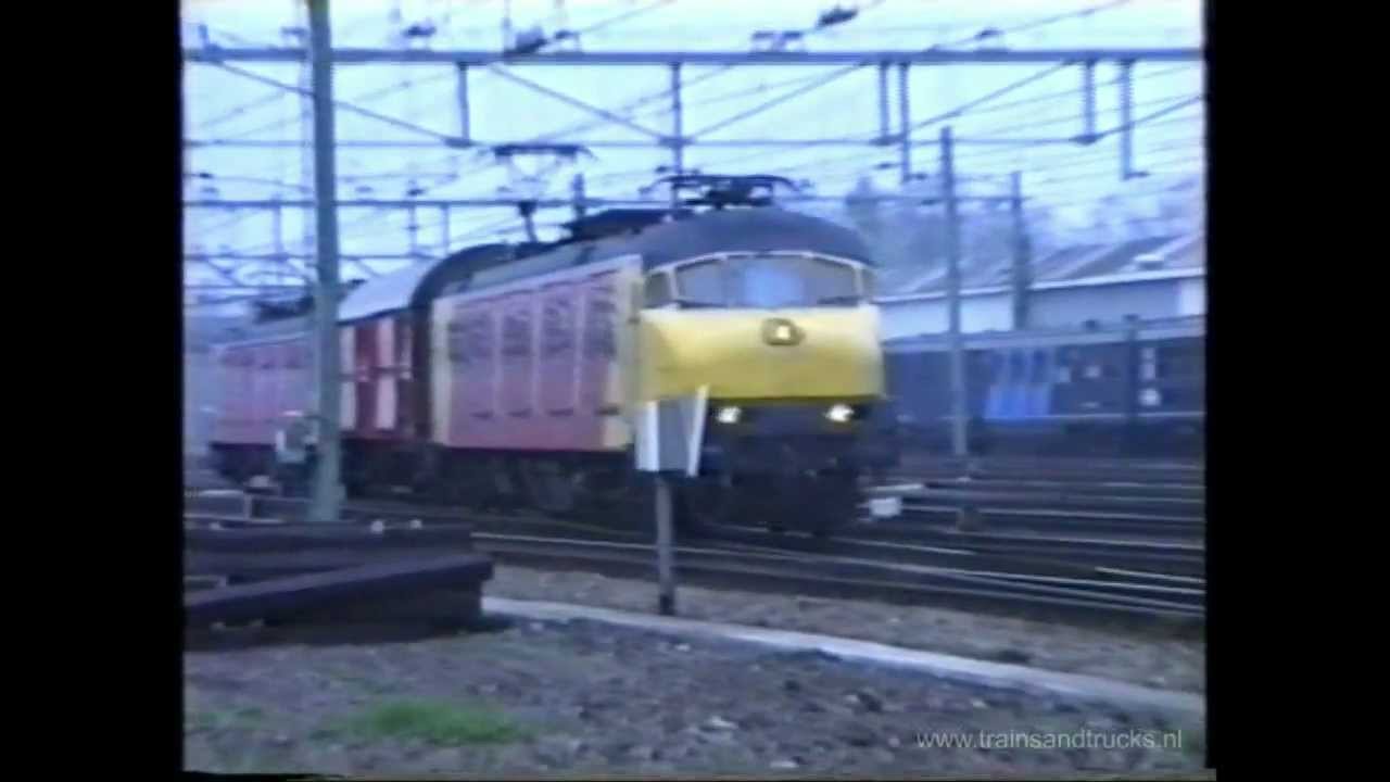 Treinen in Zwolle 29-04-1987